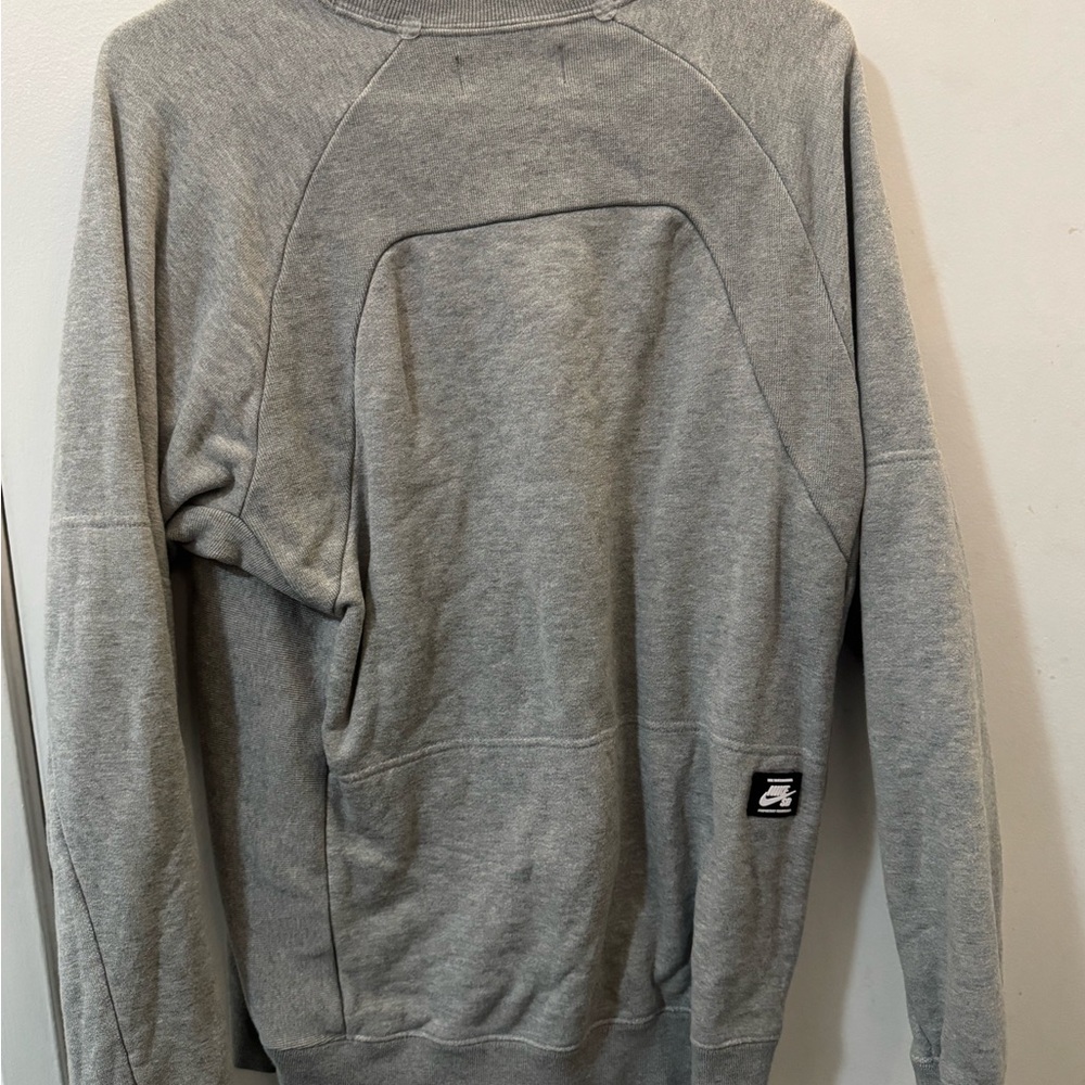 Nike Sb Gray Sweater View 2